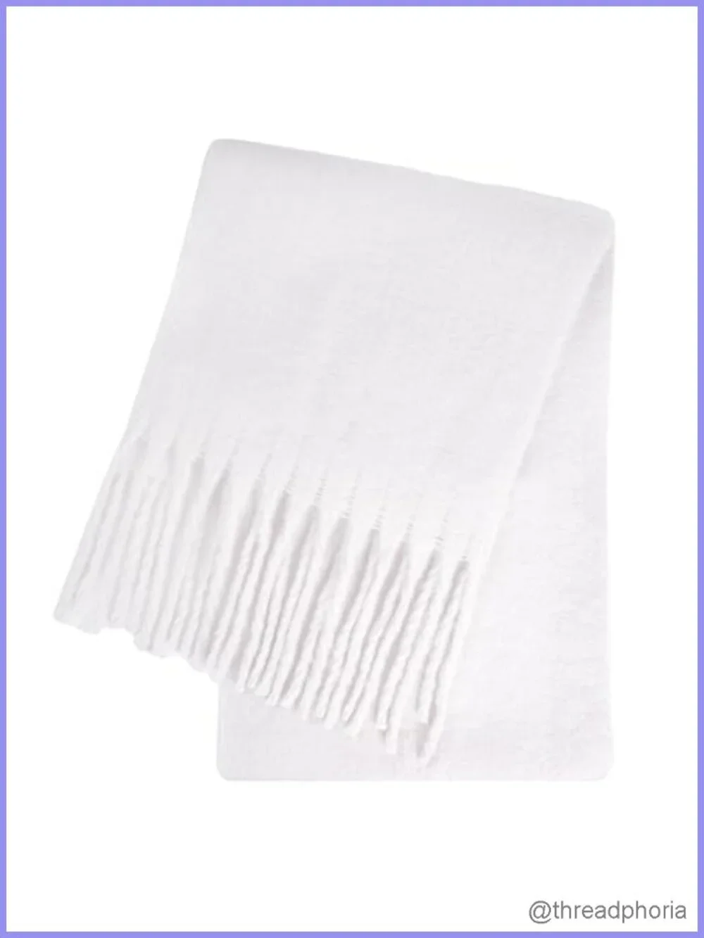 Oversized Plaid Winter Scarf for Women, Fringed Western Style Travel Wrap, Soft